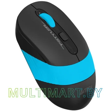 Мышь A4Tech Fstyler FG10S (черный/голубой) картинка 2
